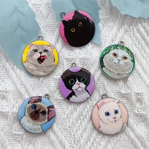 10pcs cartoon animal cat ename - Party Supplies ulasan dan harga