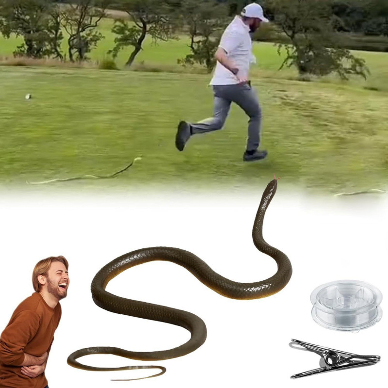 Outdoor Snake Prank with Strin - Prank Toys ulasan dan harga