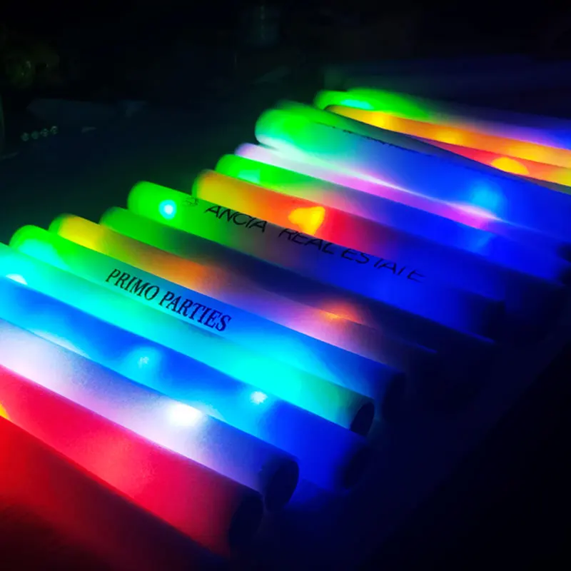 LED Glow Sticks Glow Foam Stic - Flashing Led Foam Sticks Party ulasan dan harga