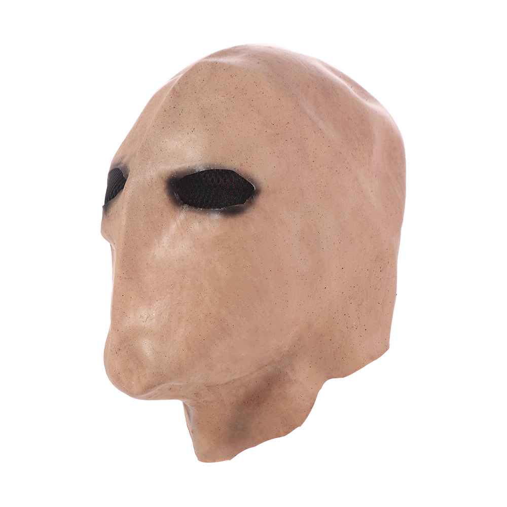 Faceless Man Halloween Slender - Latex Alien Mask Realistic ulasan dan harga