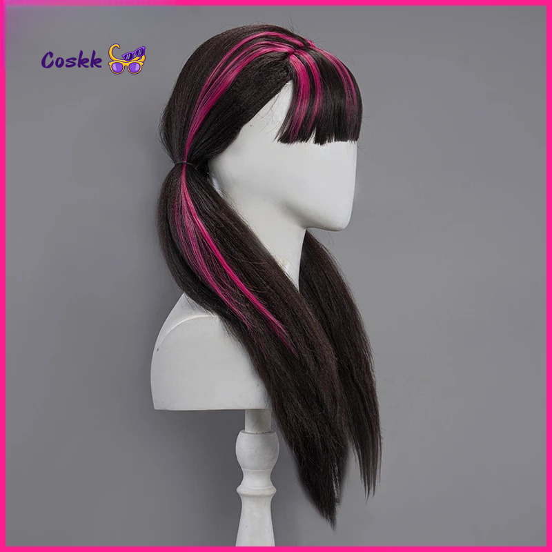 Draculauraa Cosplay Wig  Long  - Anime Cosplay Wig Heat Resistant ulasan dan harga