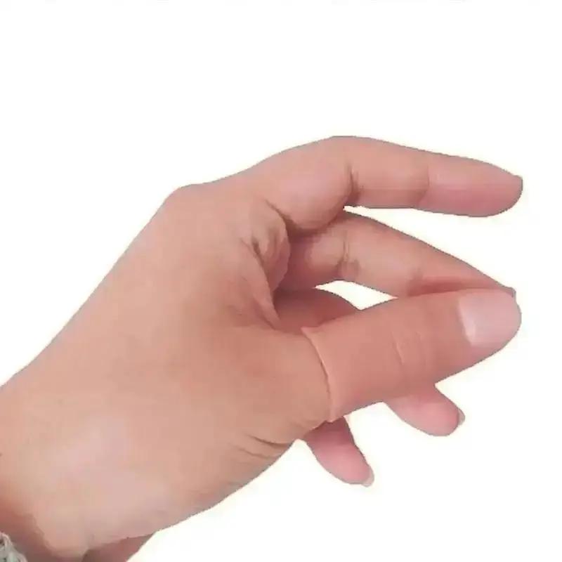 5Pcs/Set Hot Fakes Soft Thumb  - Thumb Tip Magic Trick Set ulasan dan harga