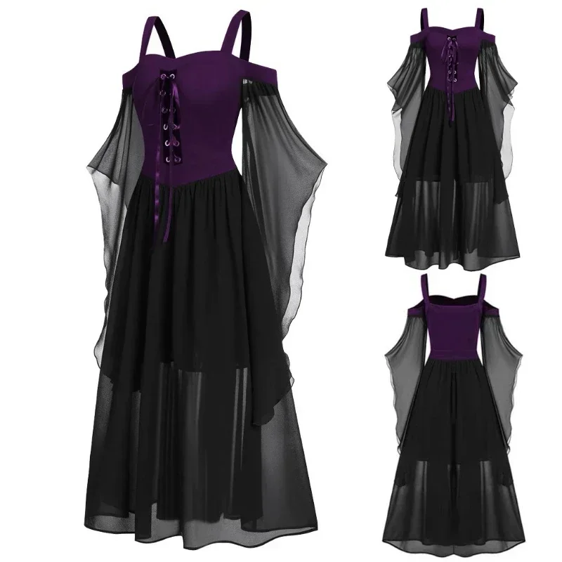 New Medieval Witch Dress for W - Medieval Renaissance Dress Women ulasan dan harga