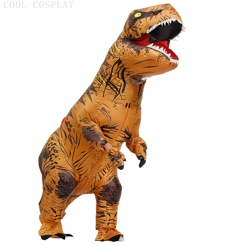 Halloween Adult  T-Rex Dinosau - Inflatable Dinosaur Costume Adult ulasan dan harga