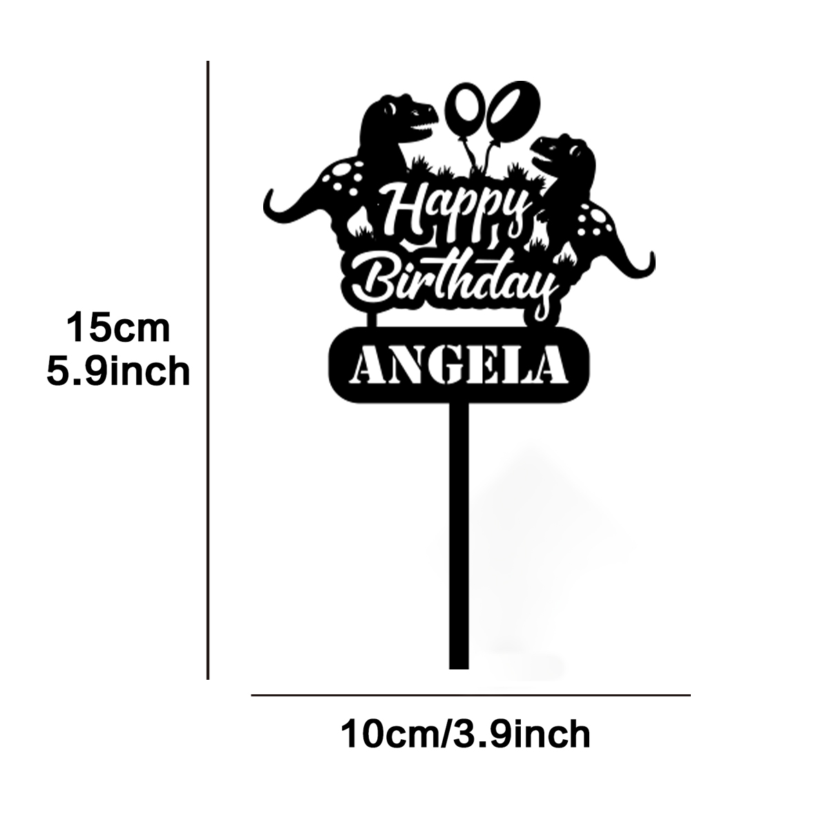 1PC Lovely Happy Birthday Wish - Party Supplies ulasan dan harga