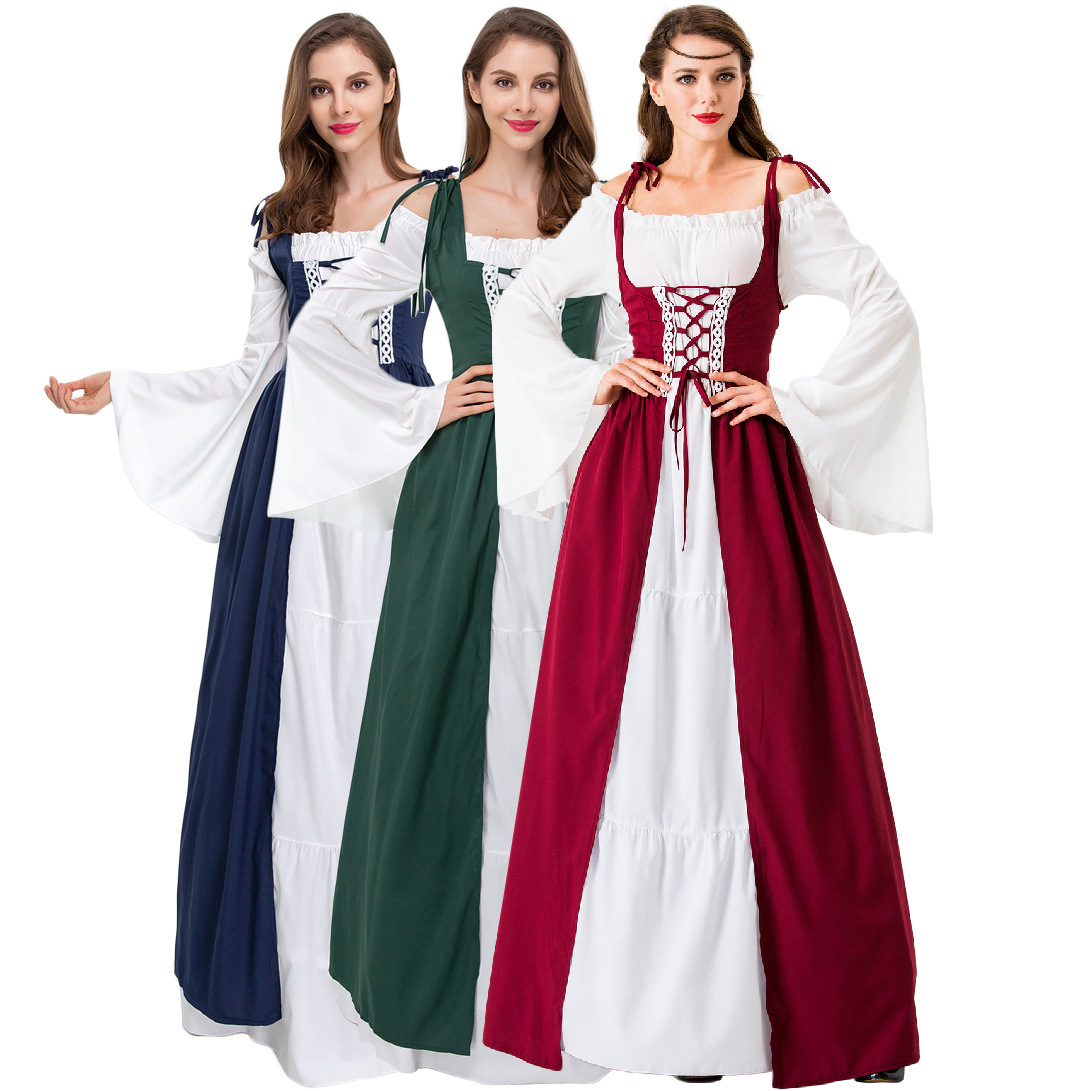 Lady Medieval Princess Dress R - Medieval Renaissance Dress Women ulasan dan harga