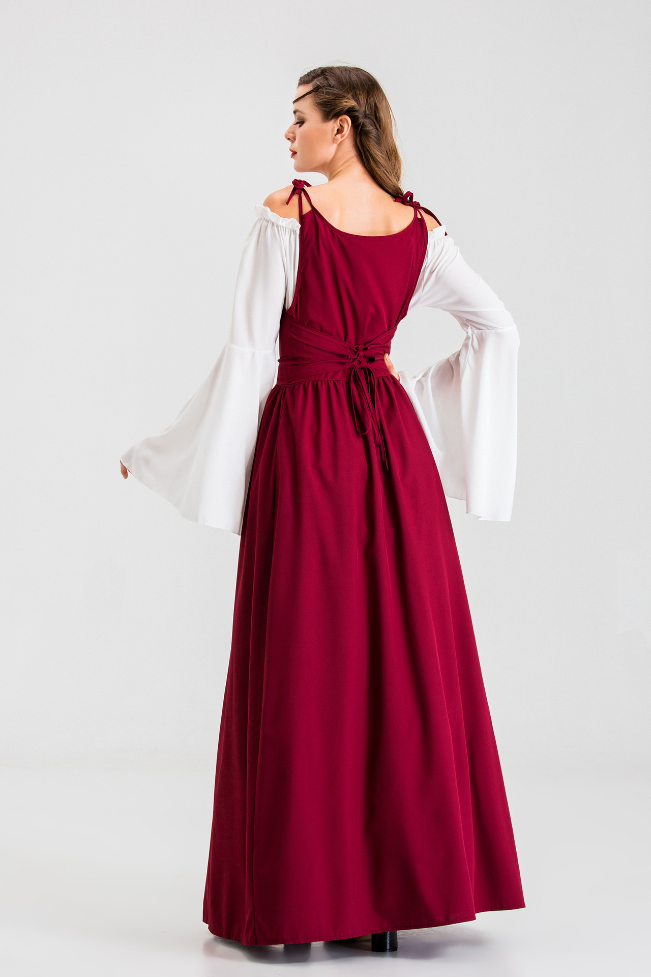 Lady Medieval Princess Dress R - Medieval Renaissance Dress Women ulasan dan harga