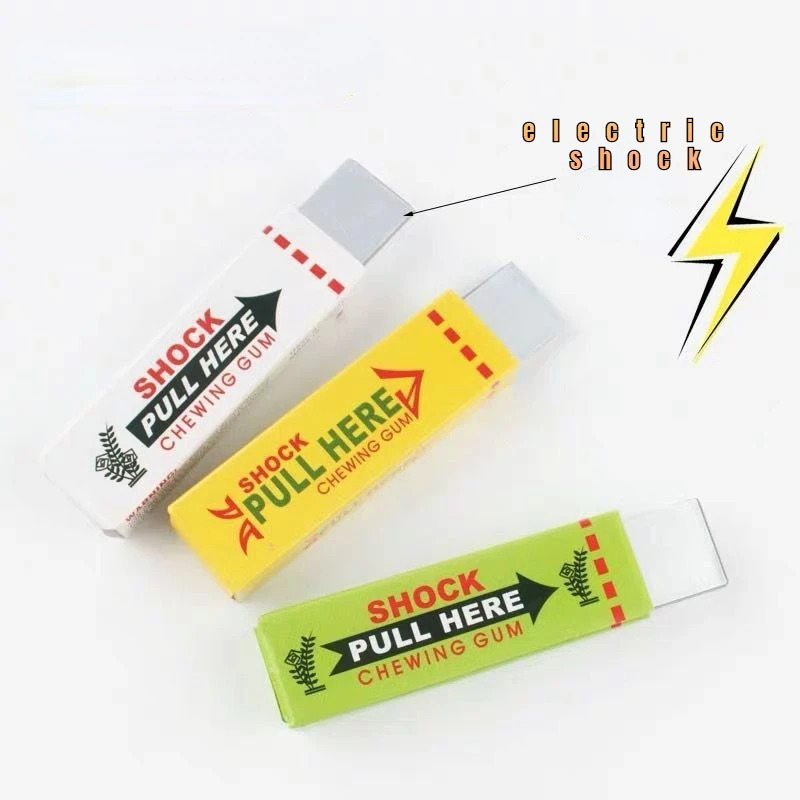 Electric Shock Joke Chewing Gu - Shock Pen Prank Toy ulasan dan harga