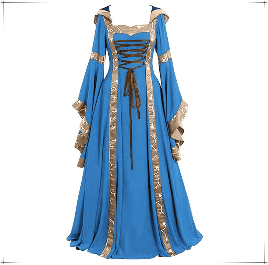 New Women's Medieval Gothic Ho - Medieval Renaissance Dress Women ulasan dan harga