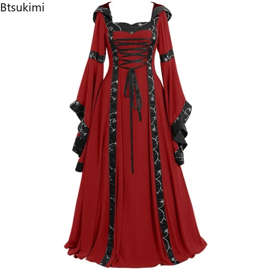 New Women's Medieval Gothic Ho - Medieval Renaissance Dress Women ulasan dan harga