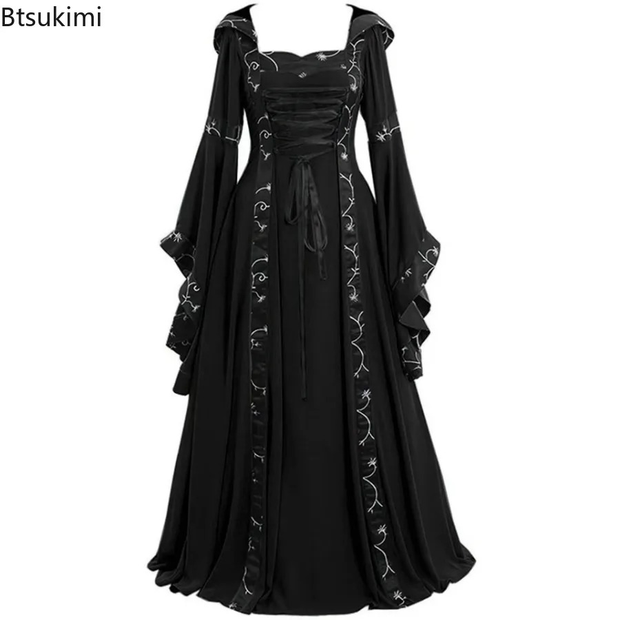 New Women's Medieval Gothic Ho - Medieval Renaissance Dress Women ulasan dan harga
