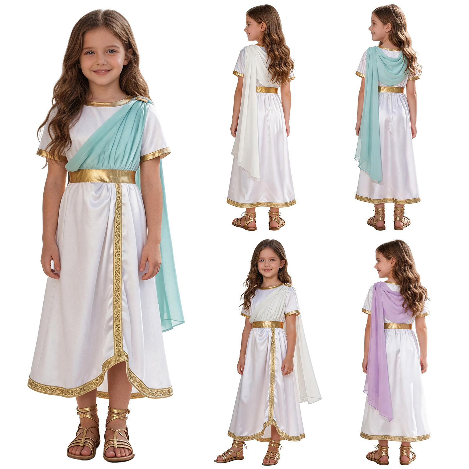 Girls Ancient Greek Princess D - Costumes ulasan dan harga