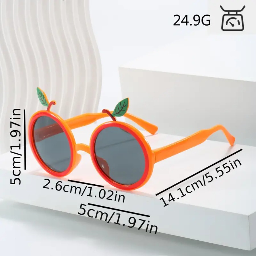 1-24PCS Fruit Eyeglasses Pinea - Glow In The Dark Party Glasses ulasan dan harga