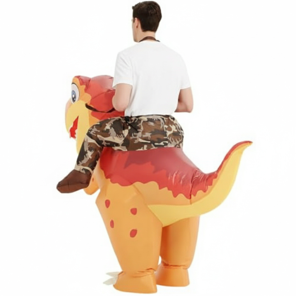 Adult Inflatable Dinosaur Ridi - Inflatable Dinosaur Costume Adult ulasan dan harga