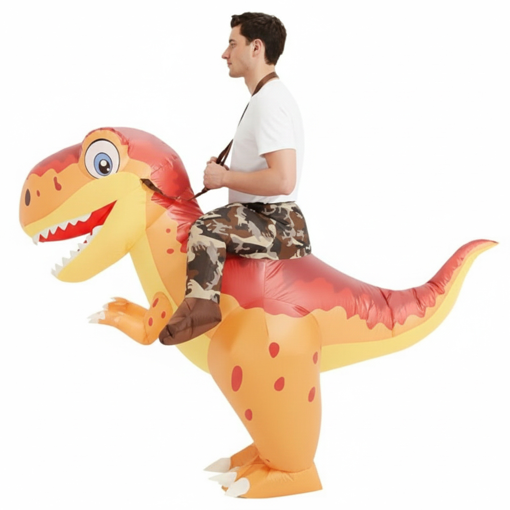 Adult Inflatable Dinosaur Ridi - Inflatable Dinosaur Costume Adult ulasan dan harga