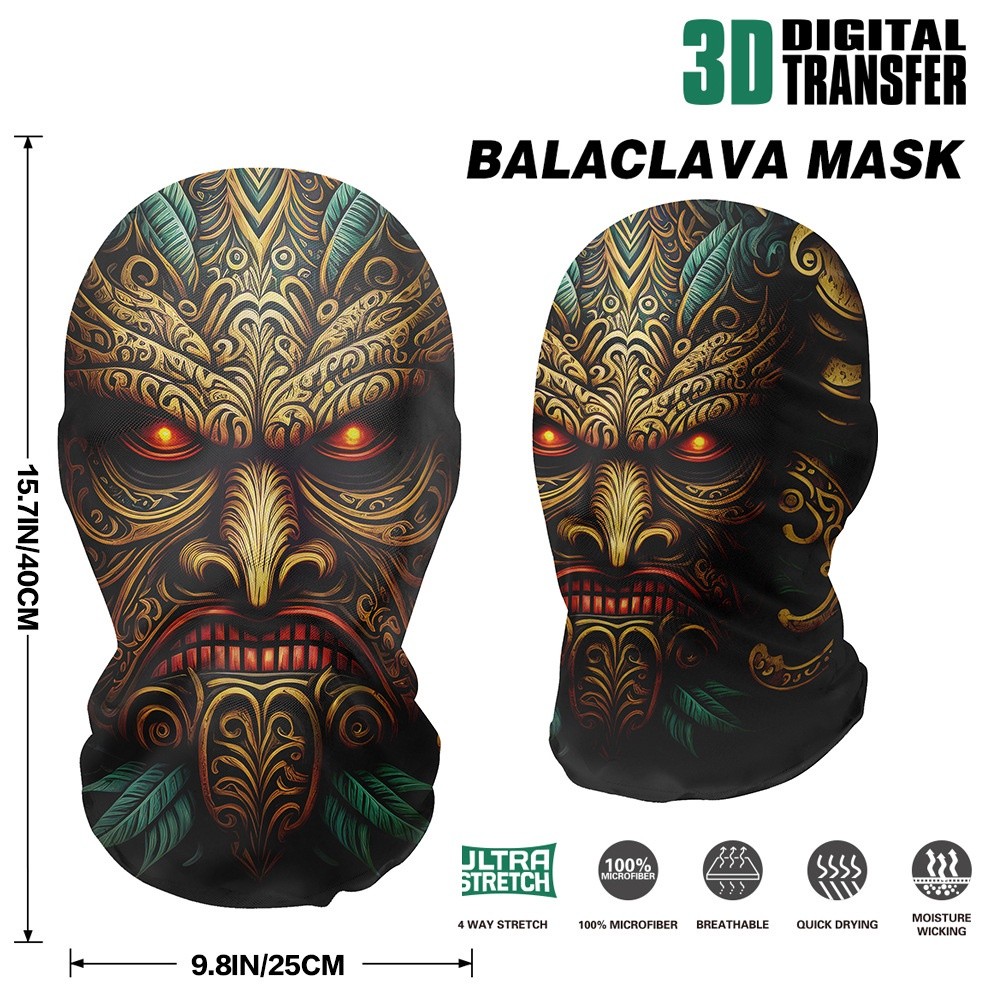 Skeleton Full Face Fashion Hea - Led Purge Mask Halloween ulasan dan harga