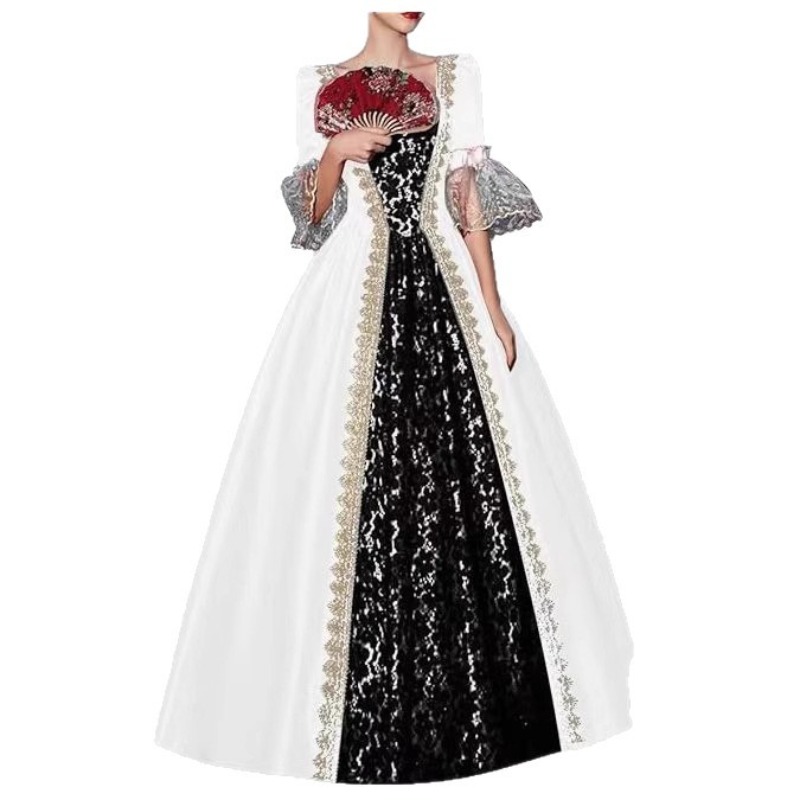 S‑5XL Women New Medieval Renai - Medieval Renaissance Dress Women ulasan dan harga