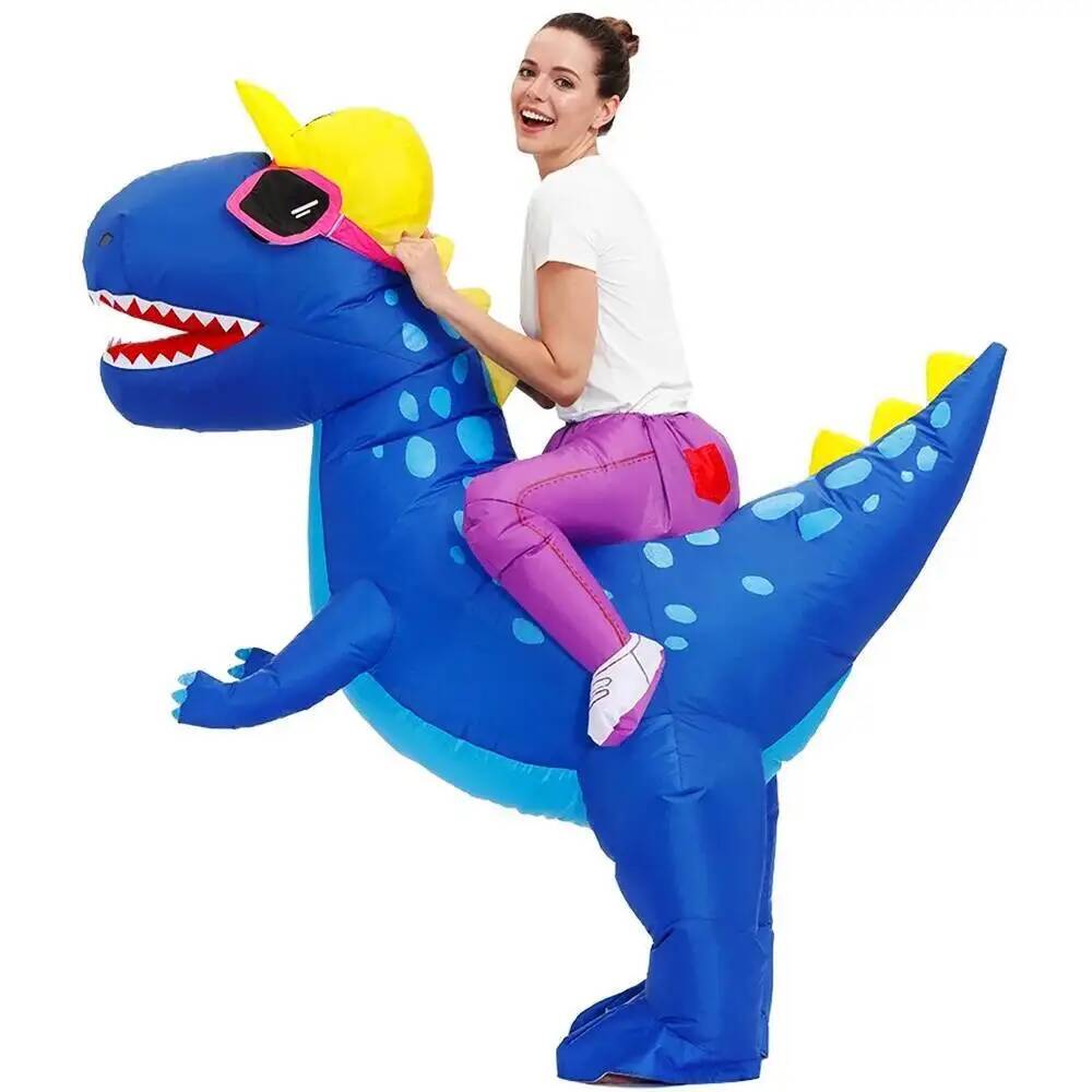 Party HOT Costumes Mascot Cost - Inflatable Dinosaur Costume Adult ulasan dan harga