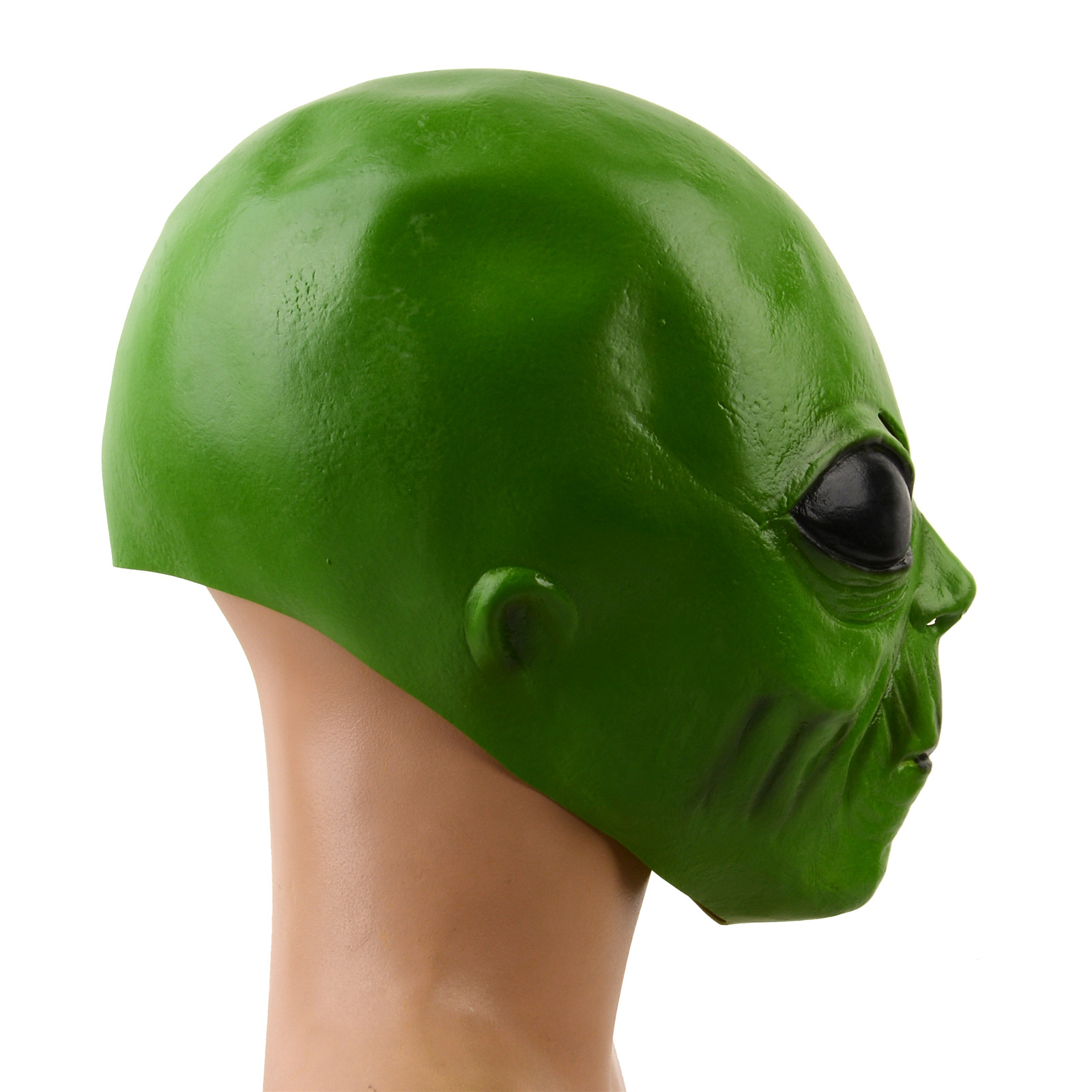 1pc Realistic Latex Green Alie - Latex Alien Mask Realistic ulasan dan harga