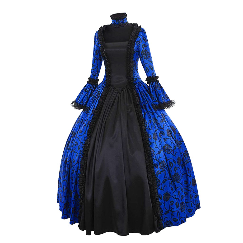Women Vintage Exquisite Dress  - Medieval Renaissance Dress Women ulasan dan harga