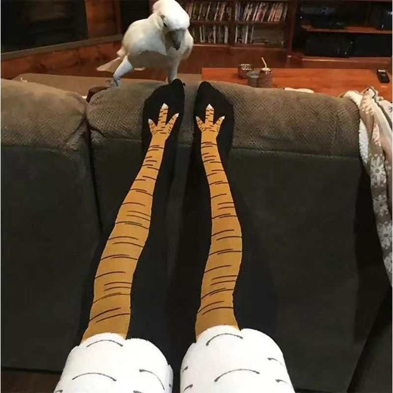 Women Chicken Paws Socks Anime - Funny Chicken Leg Socks ulasan dan harga