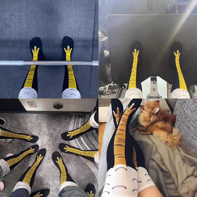 Women Chicken Paws Socks Anime - Funny Chicken Leg Socks ulasan dan harga