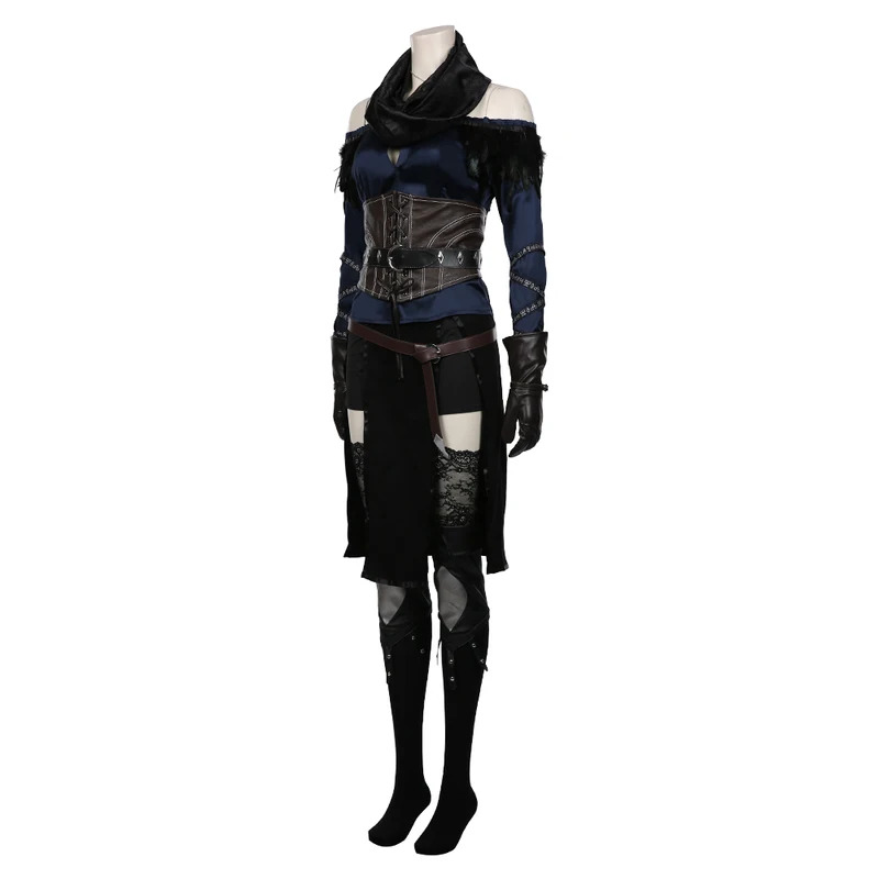 Yennefer Cosplay Fantasia Cost - Medieval Renaissance Dress Women ulasan dan harga