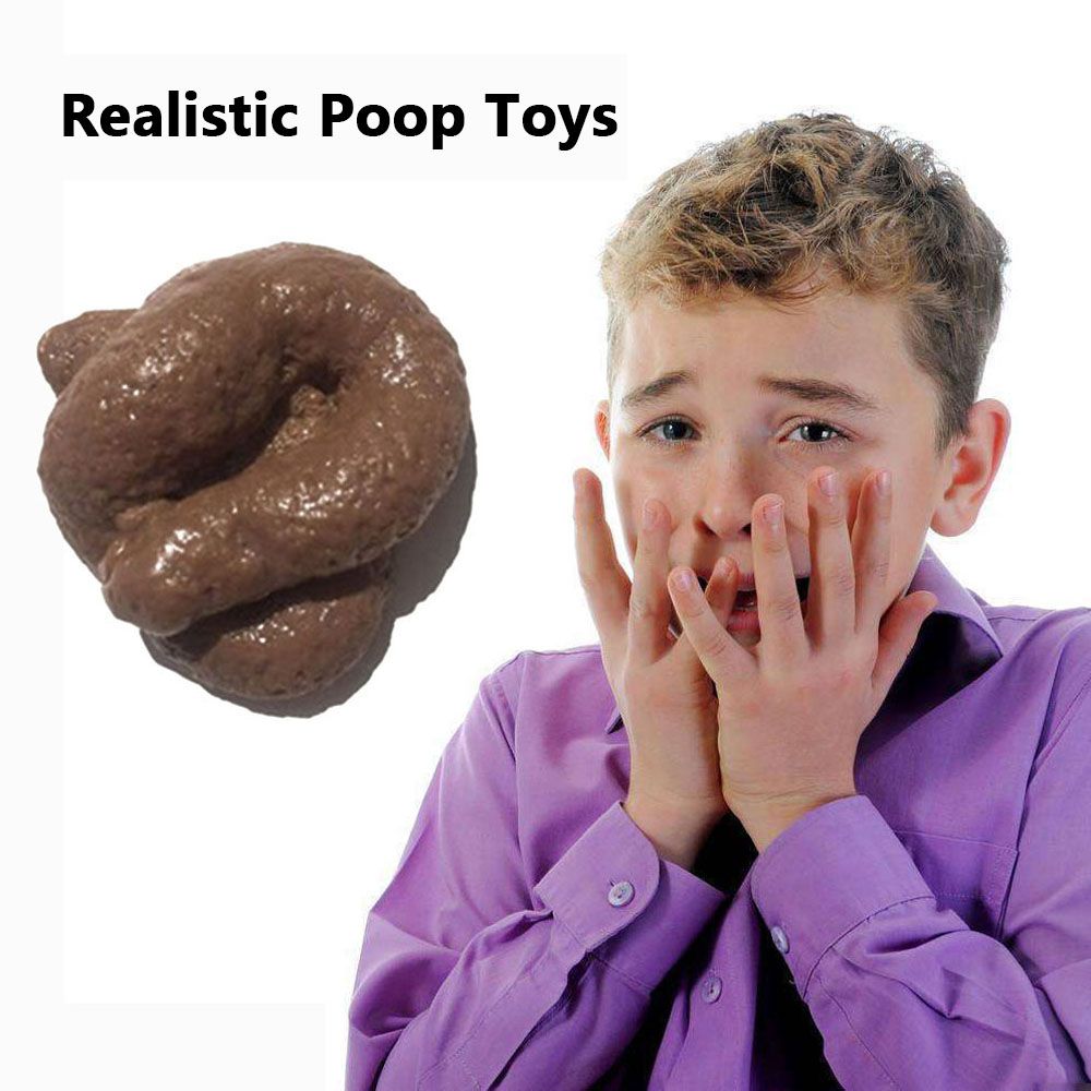 Prank Realistic Fake Shit Toys - Fake Poop Gag Gift ulasan dan harga