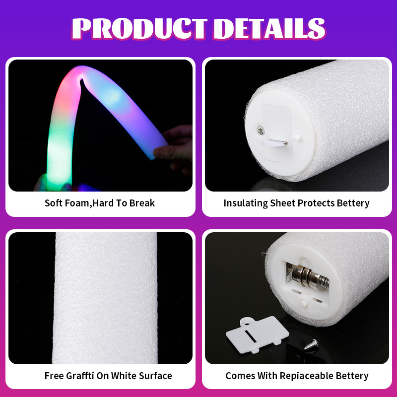 12/30/60Pcs LED Glow Sticks Bu - Glow In The Dark Party Glasses ulasan dan harga