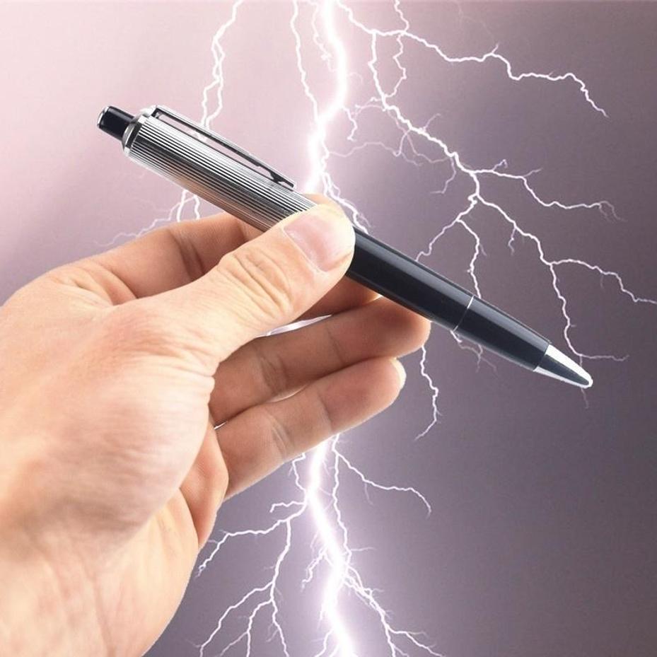 1 Pcs Creative Fancy Ball Poin - Shock Pen Prank Toy ulasan dan harga