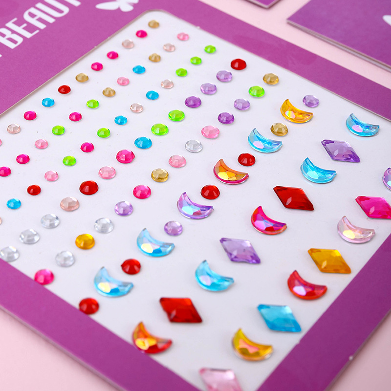 Hot Selling Face Gems Stickers - Party Supplies ulasan dan harga