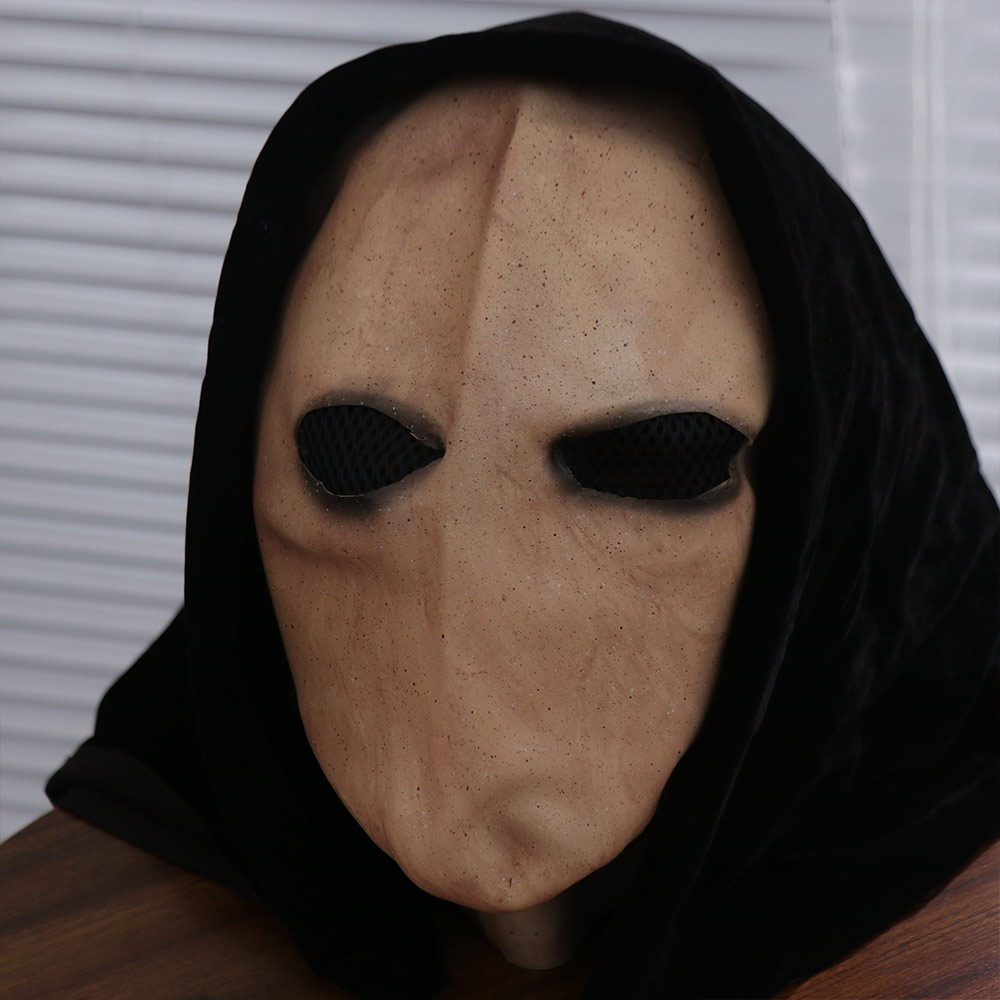 Faceless Man Halloween Slender - Latex Alien Mask Realistic ulasan dan harga