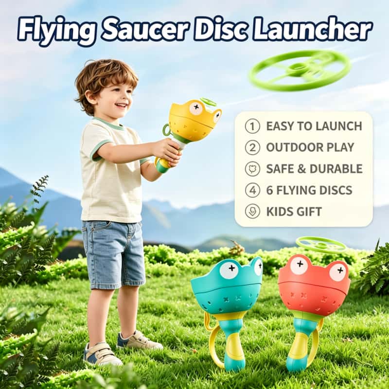 Flying Saucer Disc Launcher Ki - Novelty Gifts ulasan dan harga