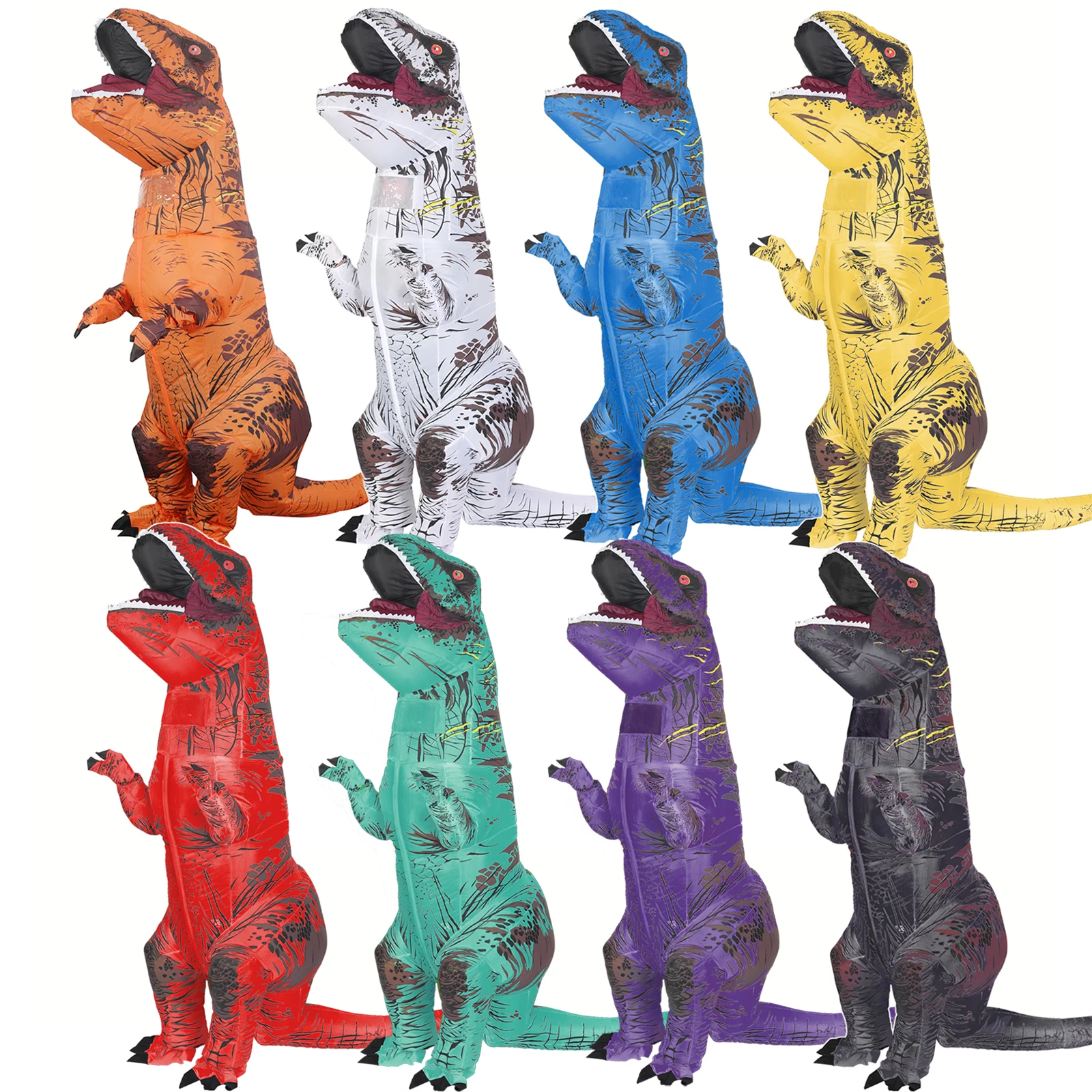 Tyrannosaurus Inflatable Dinos - Inflatable Dinosaur Costume Adult ulasan dan harga