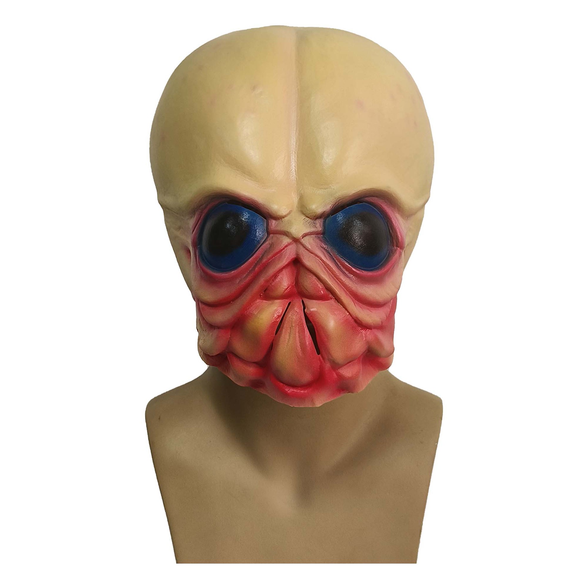 Alien Mask, Scary Latex Realis - Latex Alien Mask Realistic ulasan dan harga
