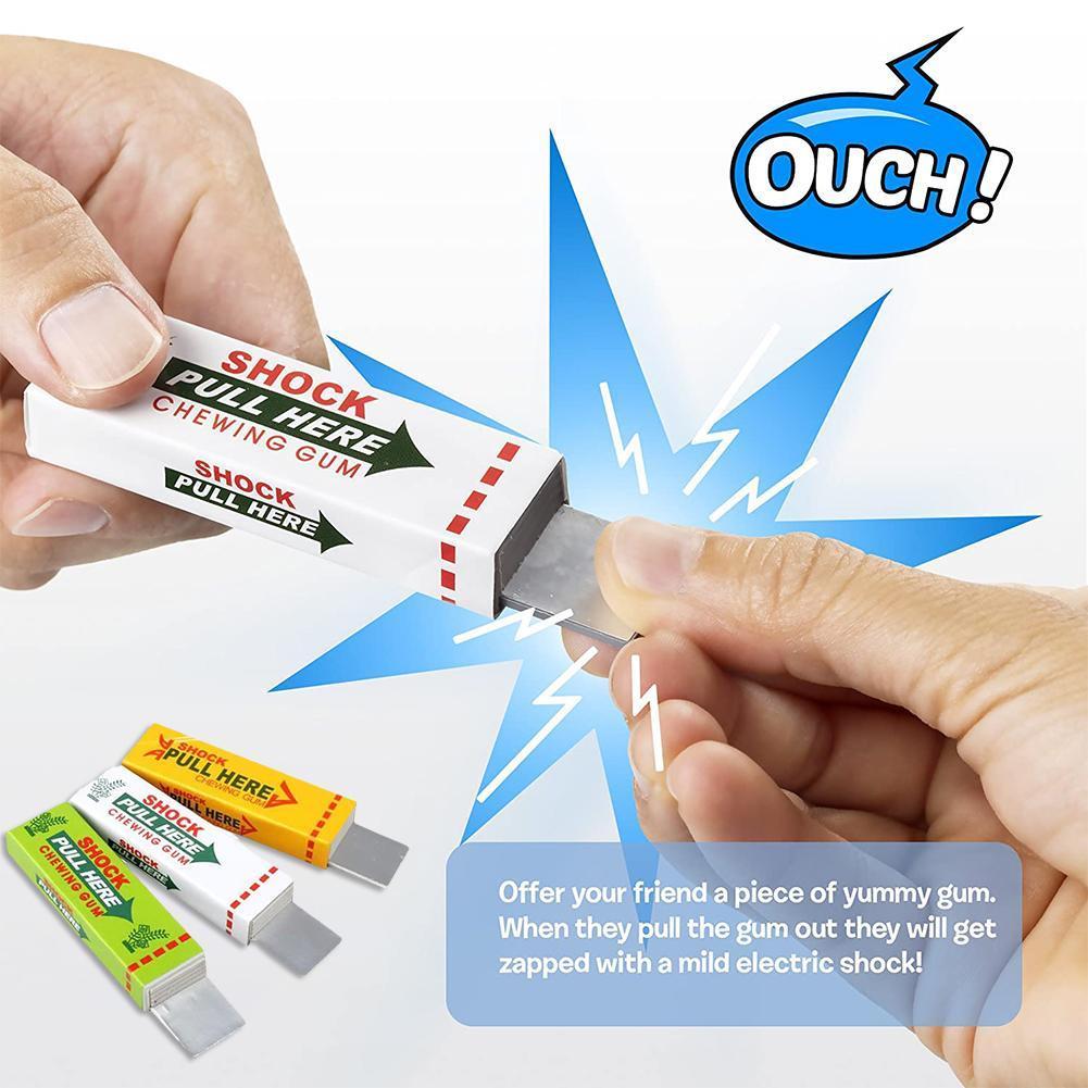 Electric Shock Joke Chewing Gu - Shock Pen Prank Toy ulasan dan harga