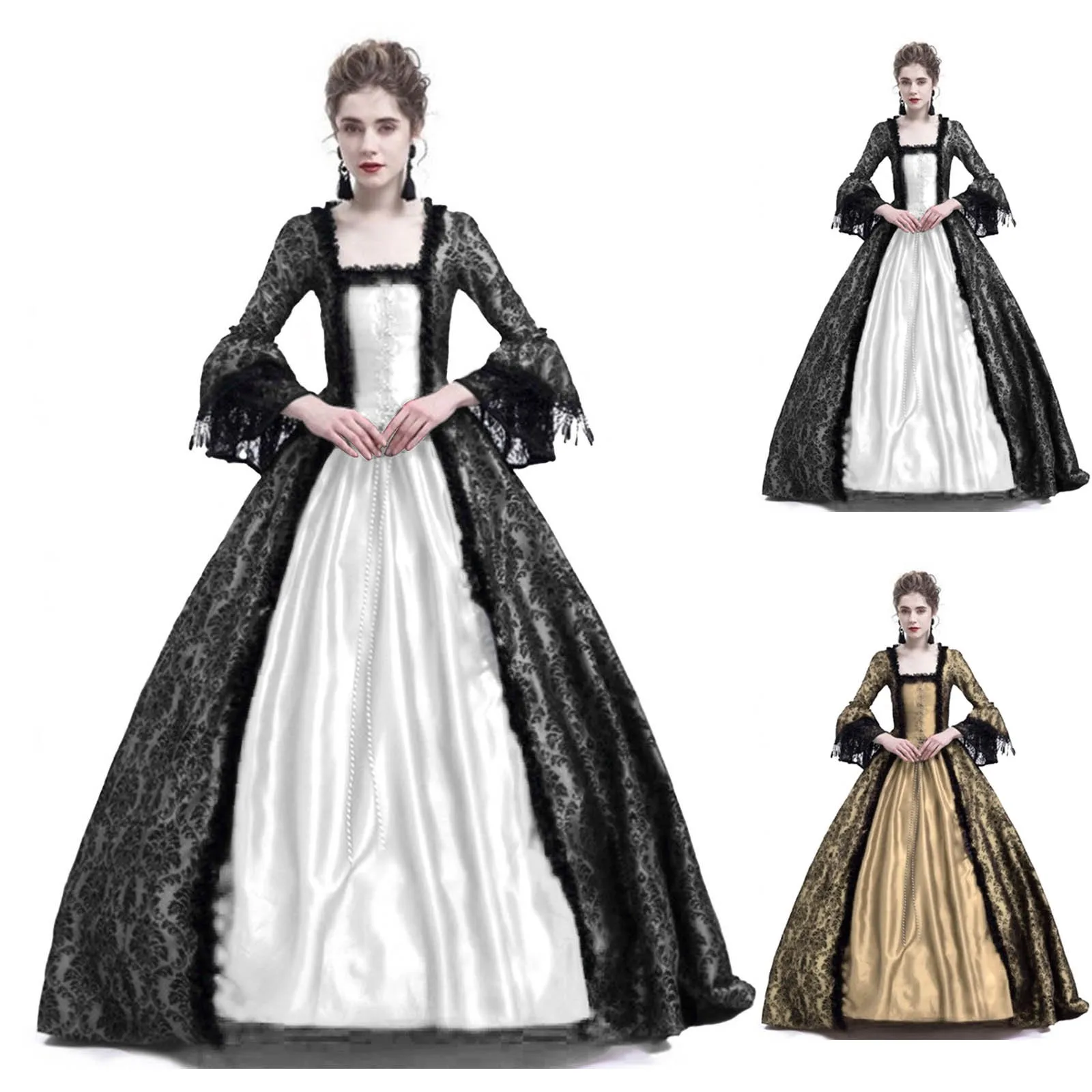Halloween Cosplay Palace Women - Medieval Renaissance Dress Women ulasan dan harga