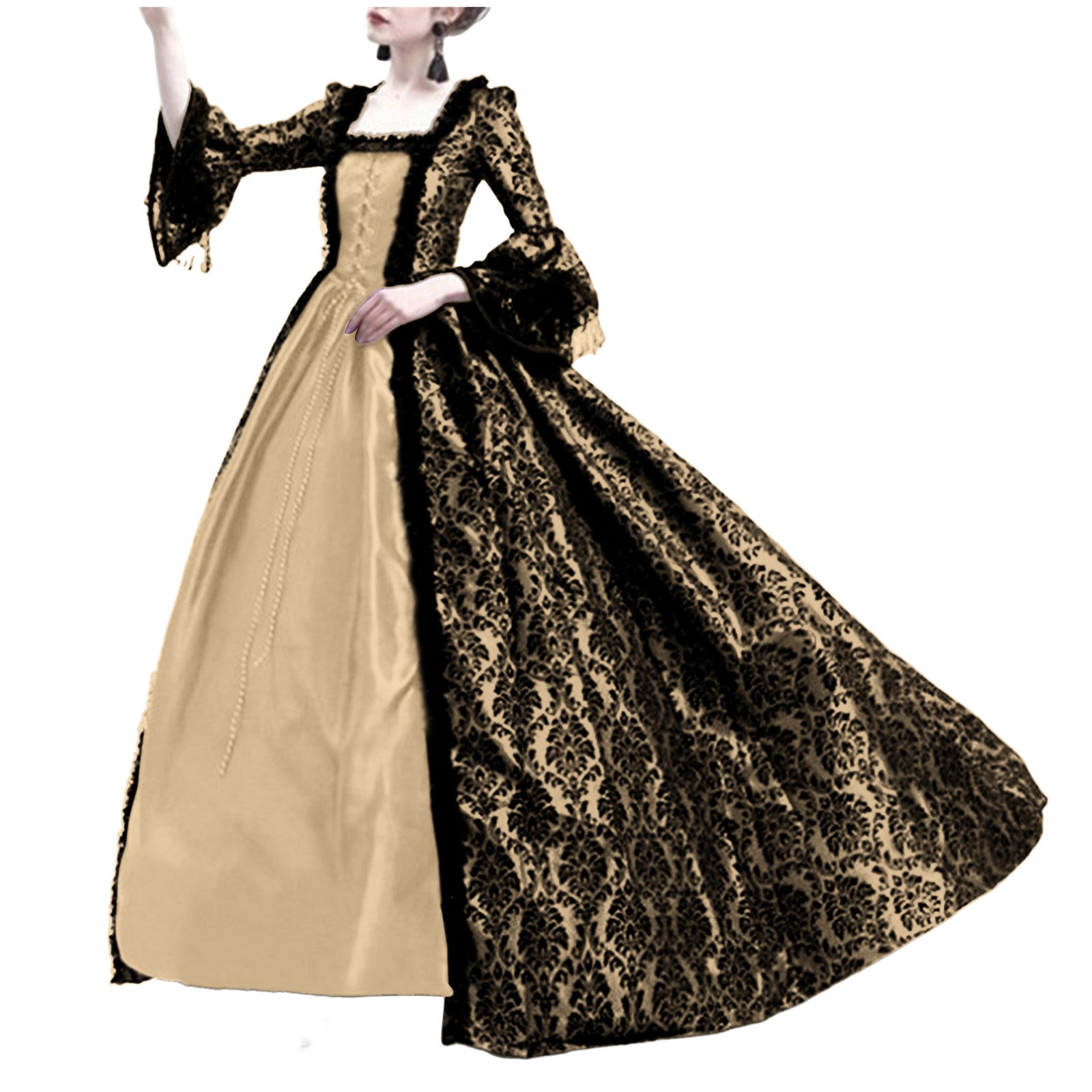 Halloween Cosplay Palace Women - Medieval Renaissance Dress Women ulasan dan harga