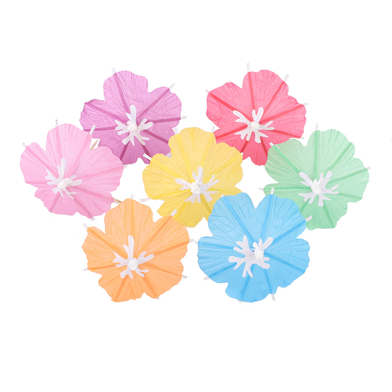 30/50pcs Umbrella Cocktail Pic - Glow In The Dark Party Glasses ulasan dan harga